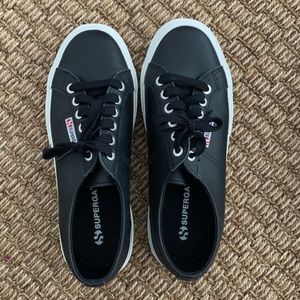 Surperga leather sneakers! Size 39 (US 8)